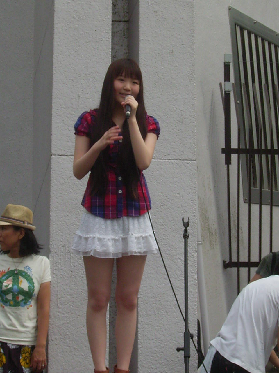 藤波心 ６．１１ 原発やめろデモ!!!!! ｉｎ新宿中央公園集会② やはり藤波心ちゃん: ありのまま、自然に